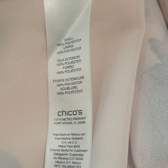 Chico's Short Paisley Dress Size Small NWT - Picture 6 of 8